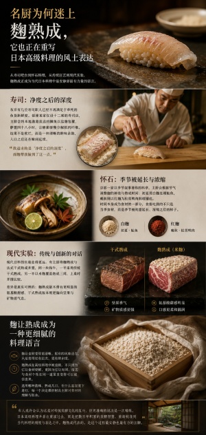 名厨为何迷上麴熟成